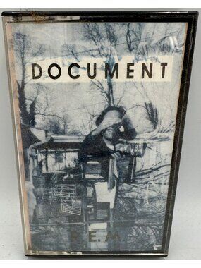 R.E.M. Document Cassette Tape 1987 IRS 42059 Classic Rock Album Vintage USA